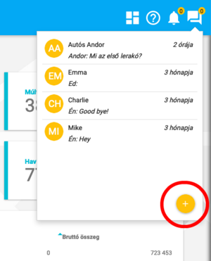Új üzenet Új üzenet