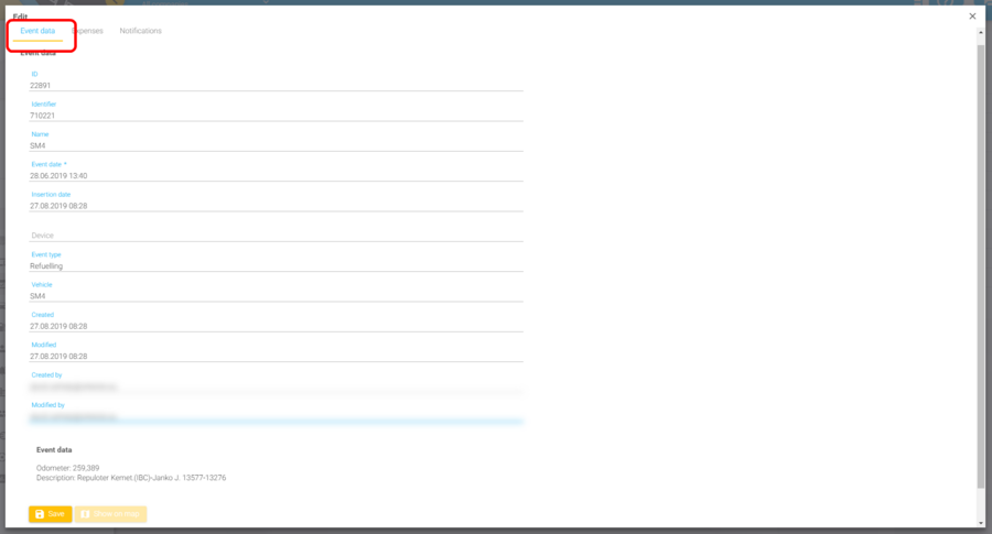 Data modification Data modification
