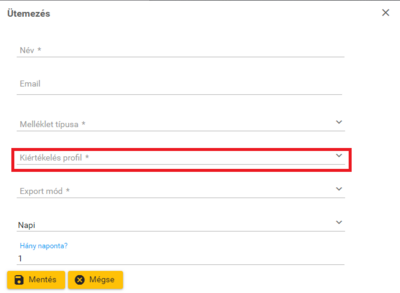 Ütemezés Ütemezés