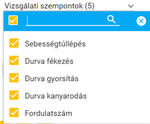 Vizsgálati szempontok Vizsgálati szempontok