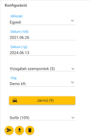 Konfiguráció Konfiguráció