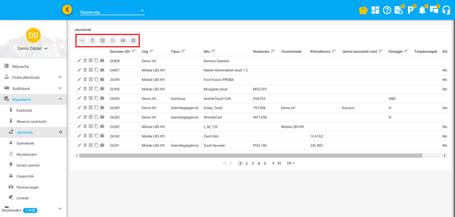 Műveletek Műveletek