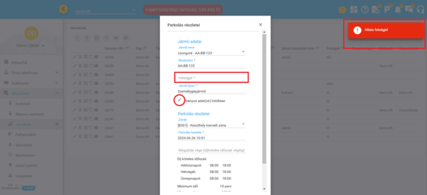 Hibás felségjel Hibás felségjel