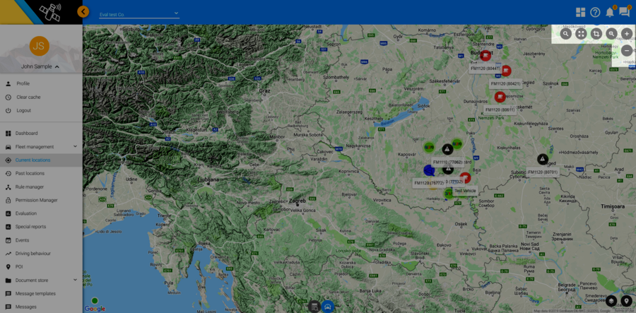 Map controllers Map controllers