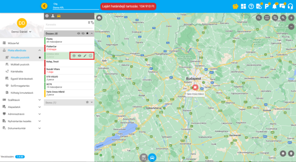 Eszköz gombok Eszköz gombok