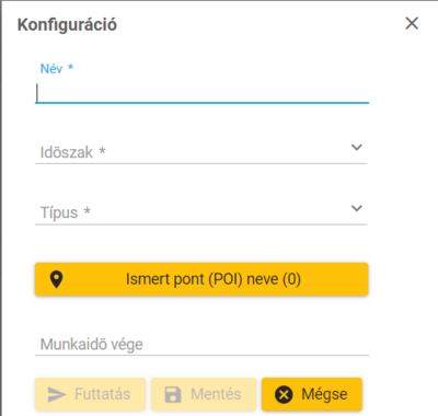 Konfiguráció Konfiguráció